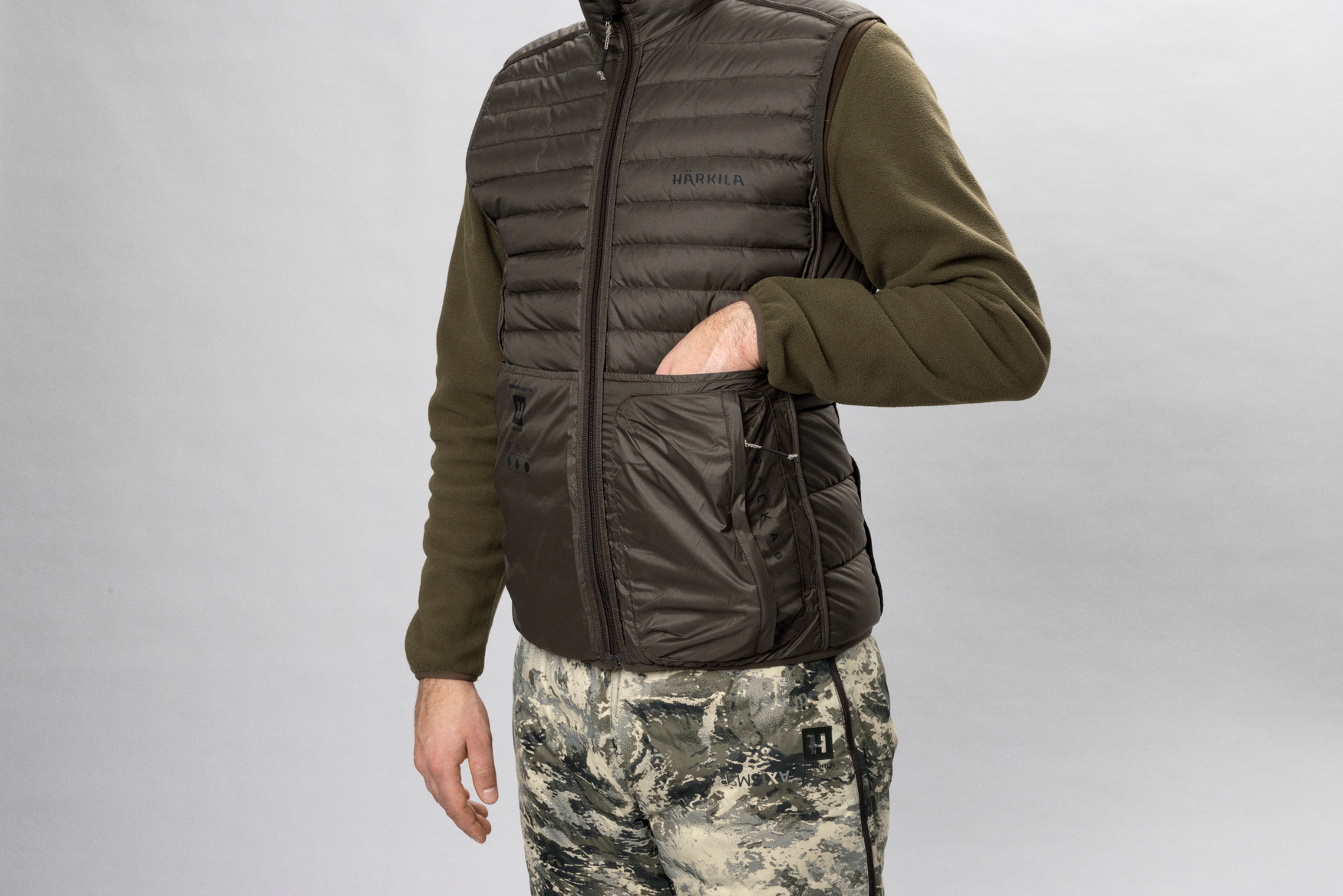 HÄRKILA Mountain Hunter Expedition Reversible Daunenweste HÄRKILA Mountain Hunter Expedition Reversible Daunenweste