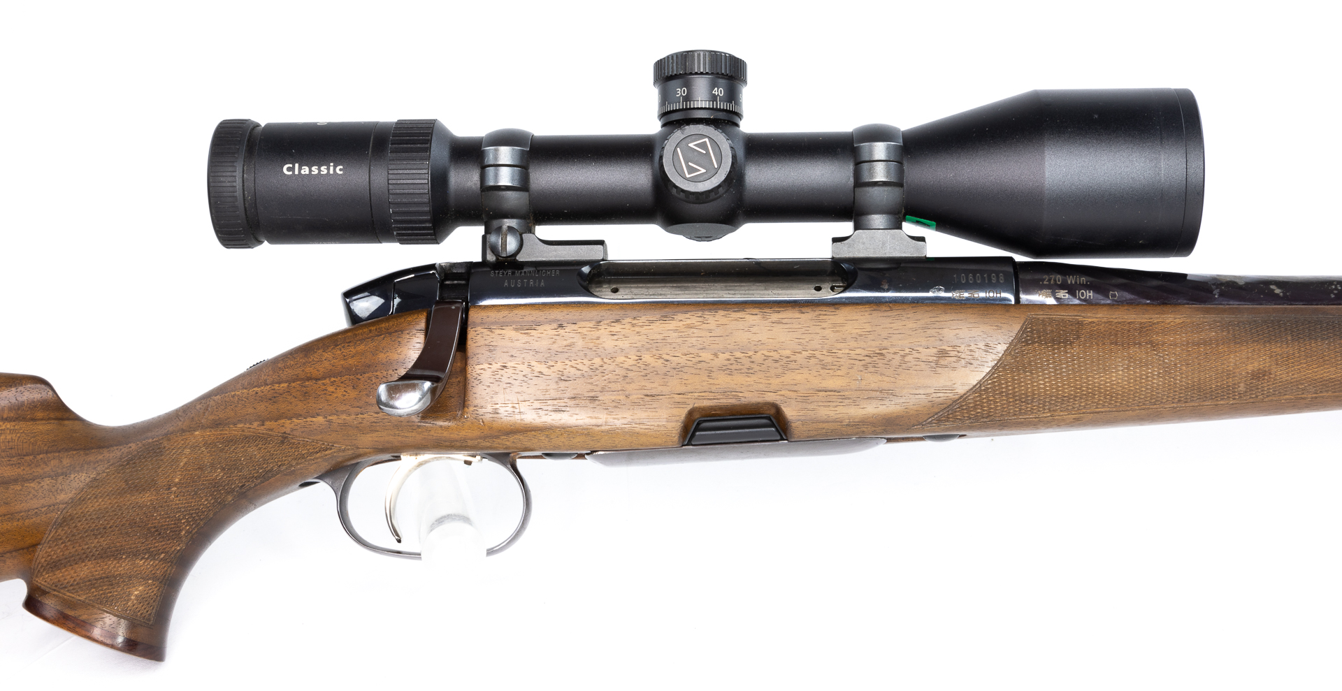 gebr. STEYR SBS mit ZEISS 2,5-10x50L Abs. 60 Leuchtpunkt, Zustand: Sehr gut gebr. STEYR SBS mit ZEISS 2,5-10x50L Abs. 60 Leuchtpunkt, Zustand: Sehr gut