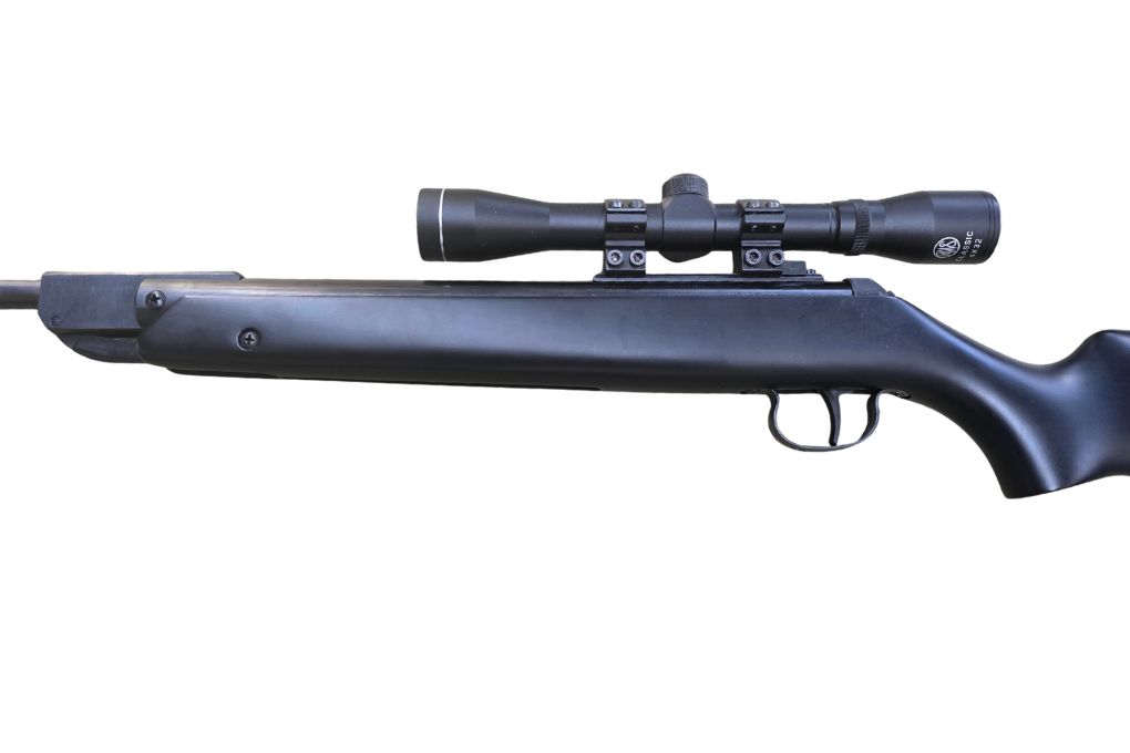 gebr. DIANA Luftdruckgewehr Mod. 40, 12Joule, mit montiertem RWS Classic 4x32 Abs. Plex, Zustand Sehr gut