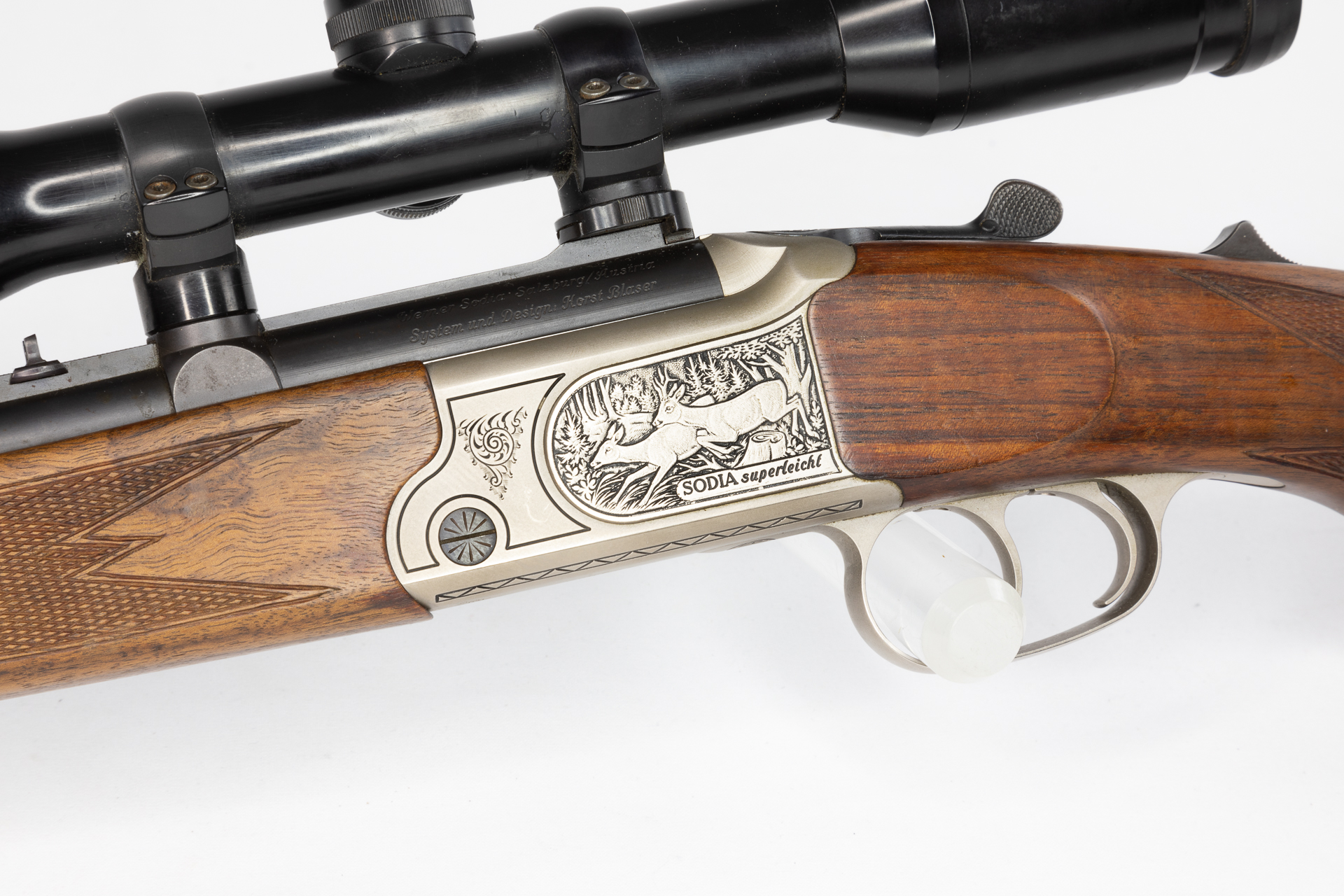 gebr. SODIA Superleicht Mod. Jagd, mit mont. SWAROVSKI Habicht 6x42S gebr. SODIA Superleicht Mod. Jagd, mit mont. SWAROVSKI Habicht 6x42S