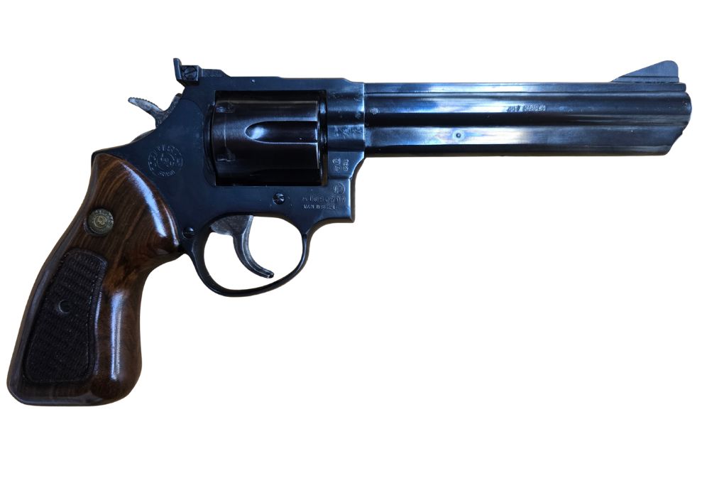 gebr. TAURUS Revolver Mod. 441 mit Holzgriff und 6" Lauf, Zustand: Sehr gut