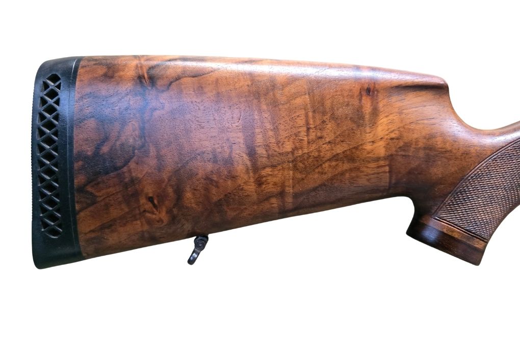 gebr. MAUSER 66 Luxus mit graviertem System und Montage, Achtkantlauf, mit SEM montiertem DOCTER 3-9x56L Abs. Leuptpunkt mit 3 Balken, Zustand: Sehr gut