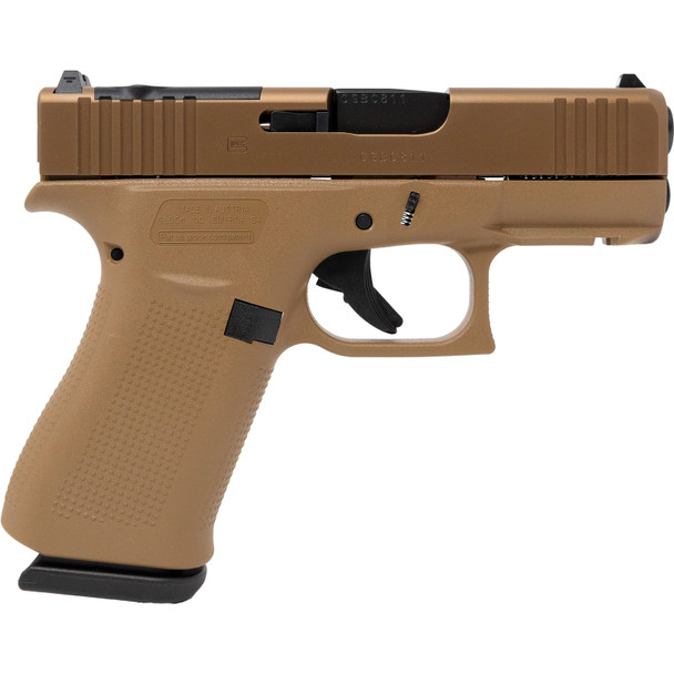 GLOCK 43X Pistolenset PR R/MOSK/FS/Coyote