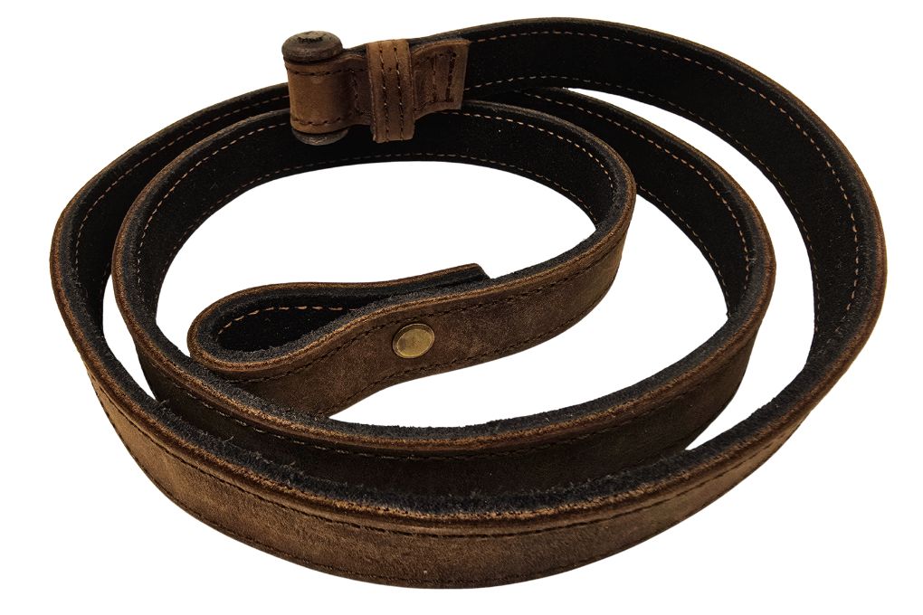 SODIA Gewehrriemen Leder mit Holzknebel