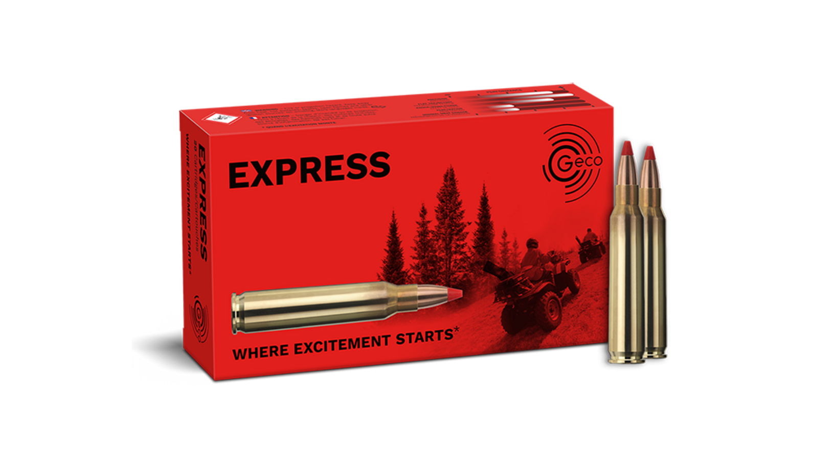 GECO .223 Rem. Express 3,56g/55gr GECO .223 Rem. Express 3,56g/55gr