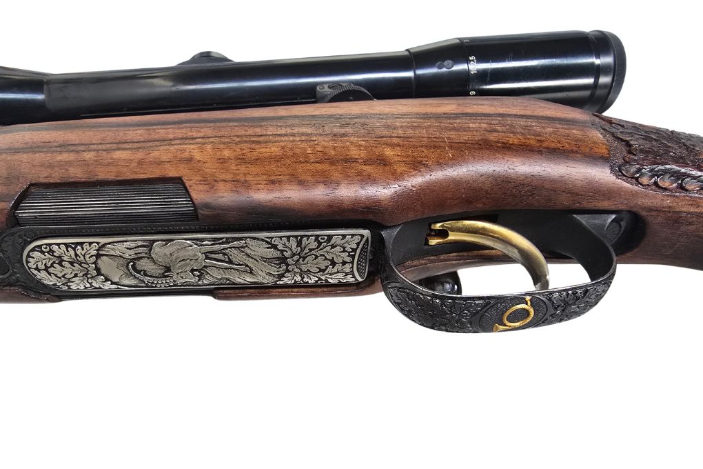gebr. STEYR Mannlicher Luxus ELEGANCE mit SEM montiertem ZEISS Diavari ZM 2,5-10x56ZM Abs. 4, Zustand: Sehr gut
