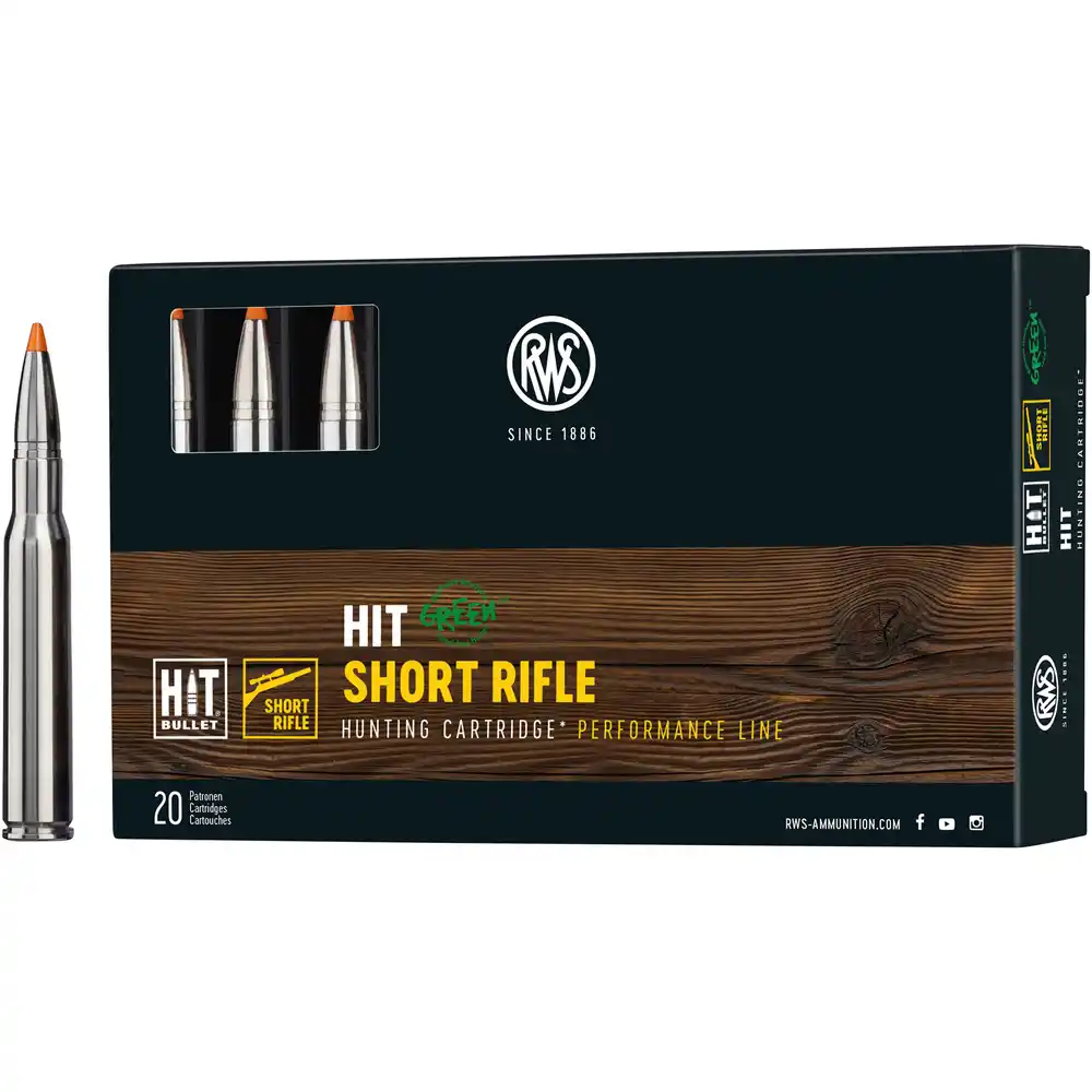 RWS .30-06 Spr. Short Rifle HIT 10,7g/165gr RWS .30-06 Spr. Short Rifle HIT 10,7g/165gr