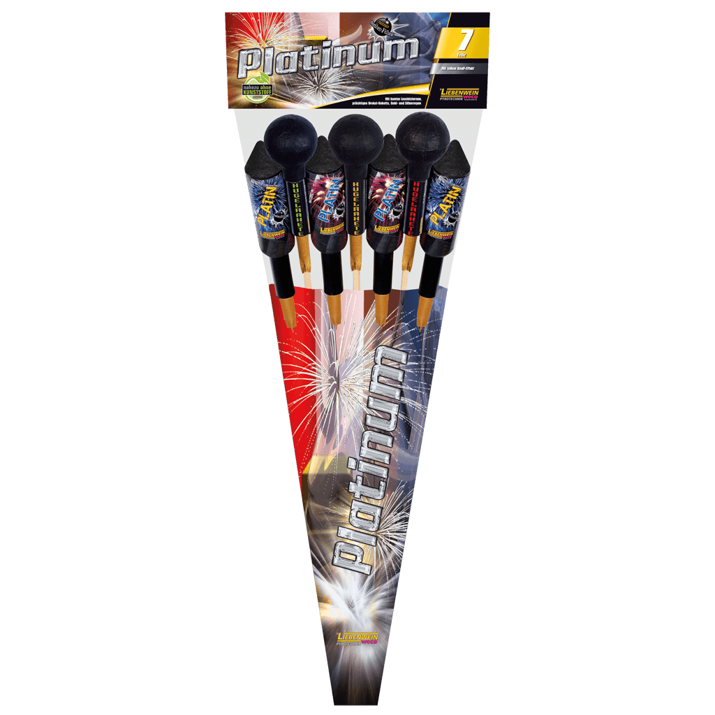 WECO Platinum 7er-Btl. Raketensortiment