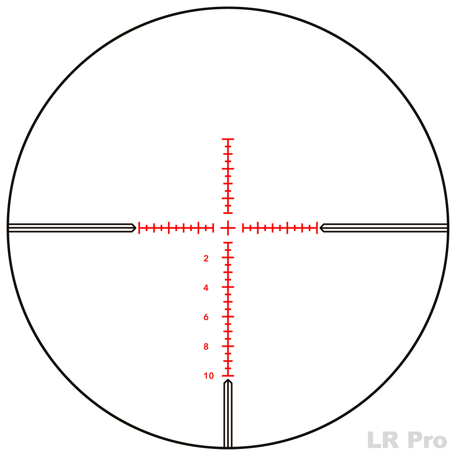 GPO Spectra™ 6x 4,5-27x50 LR Pro FFP CW