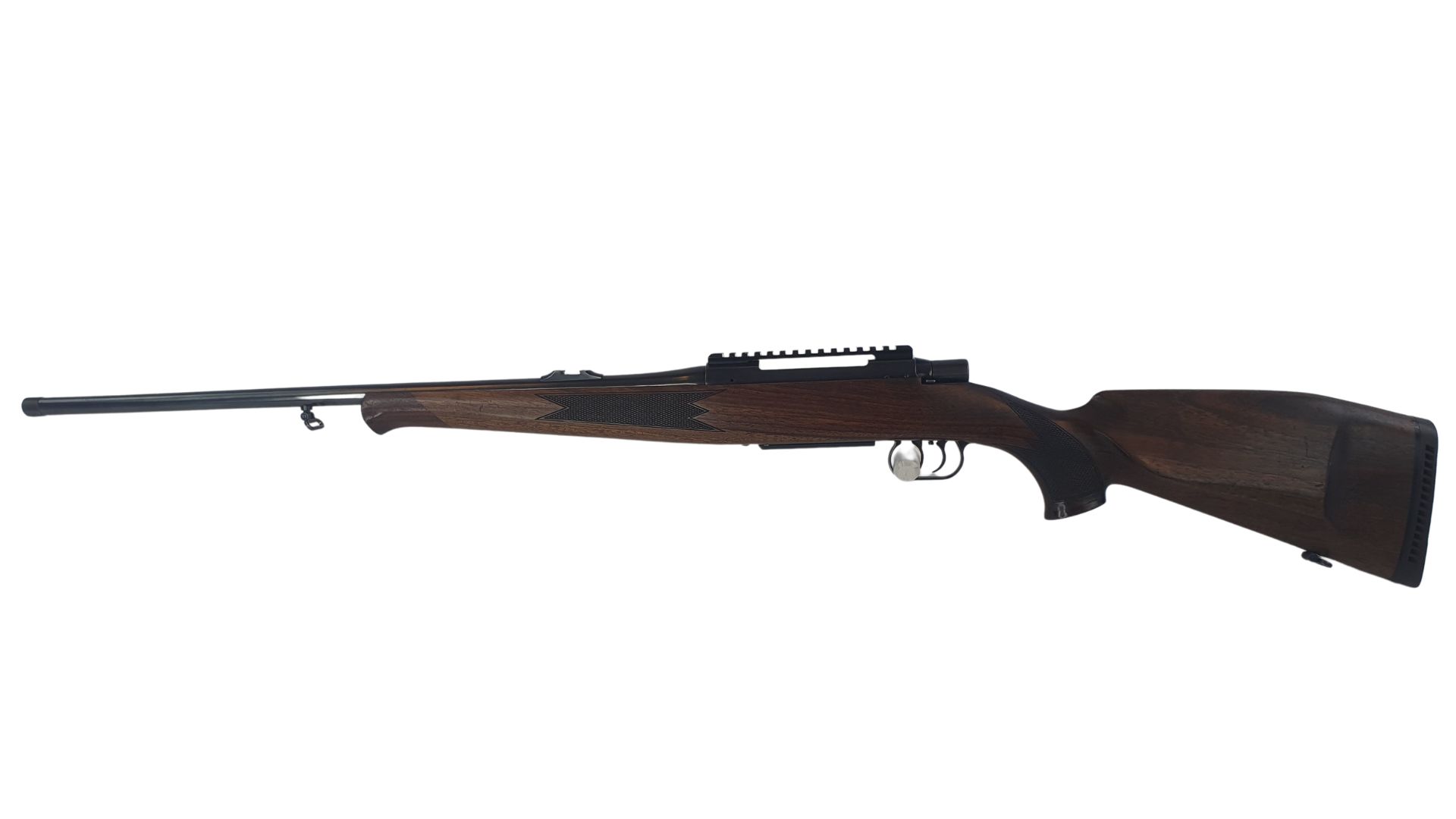 gebr. REMINGTON 700 mit herausnehmbaren Magazin dt. Stecher MGW14x1 mit Picantinnyschiene Zustand: Gut