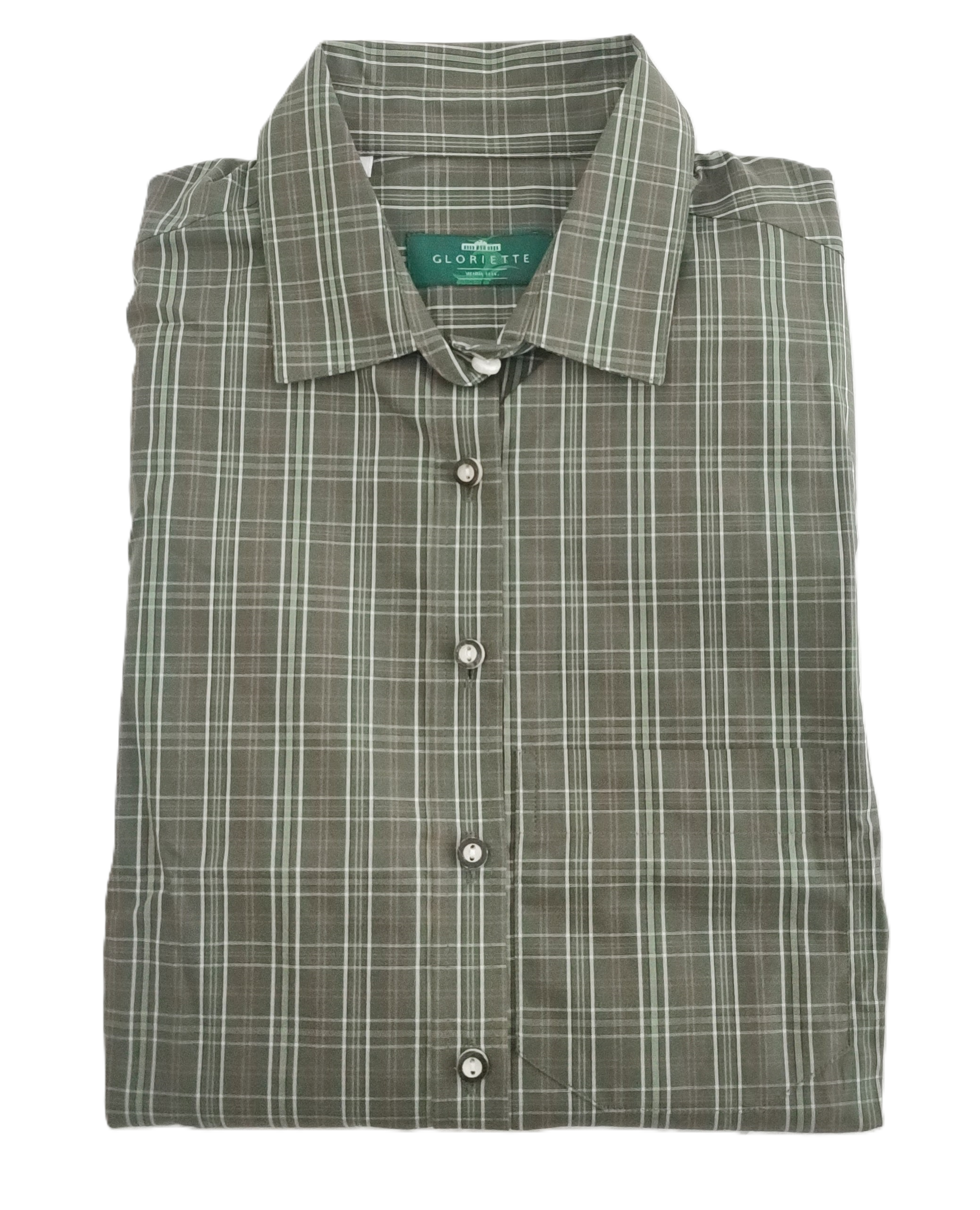 GLORIETTE Damen Bluse jagdgrün