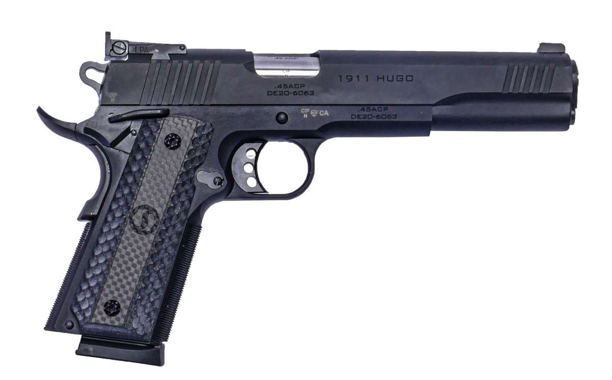 SCHMEISSER 1911 Hugo schwarz LL15,2cm .45 Auto