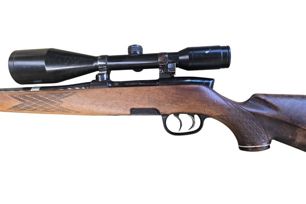 gebr. STEYR Mannlicher Mod. M, mit orig. Steyr SM montiertem KAHLES Helia L 7x56 Abs. 4A, Zustand: Gut