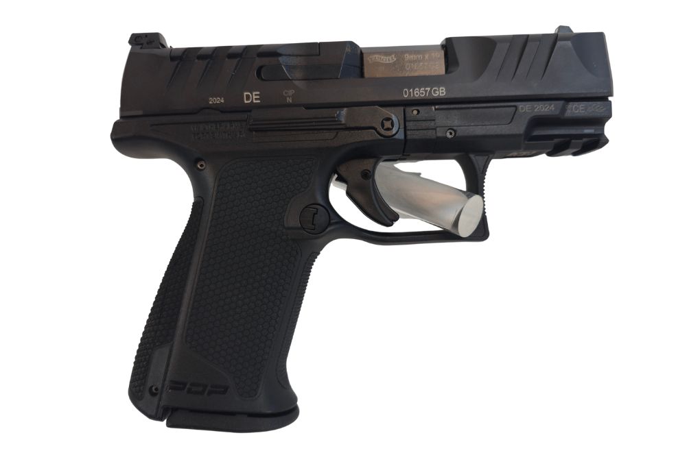 gebr. WALTHER PDP F-Serie (Female) 3,5"Lauf im Originalkoffer mit Reservemagazin und Ladehilfe, Zustand: Neuwertig - NPR: 890,00