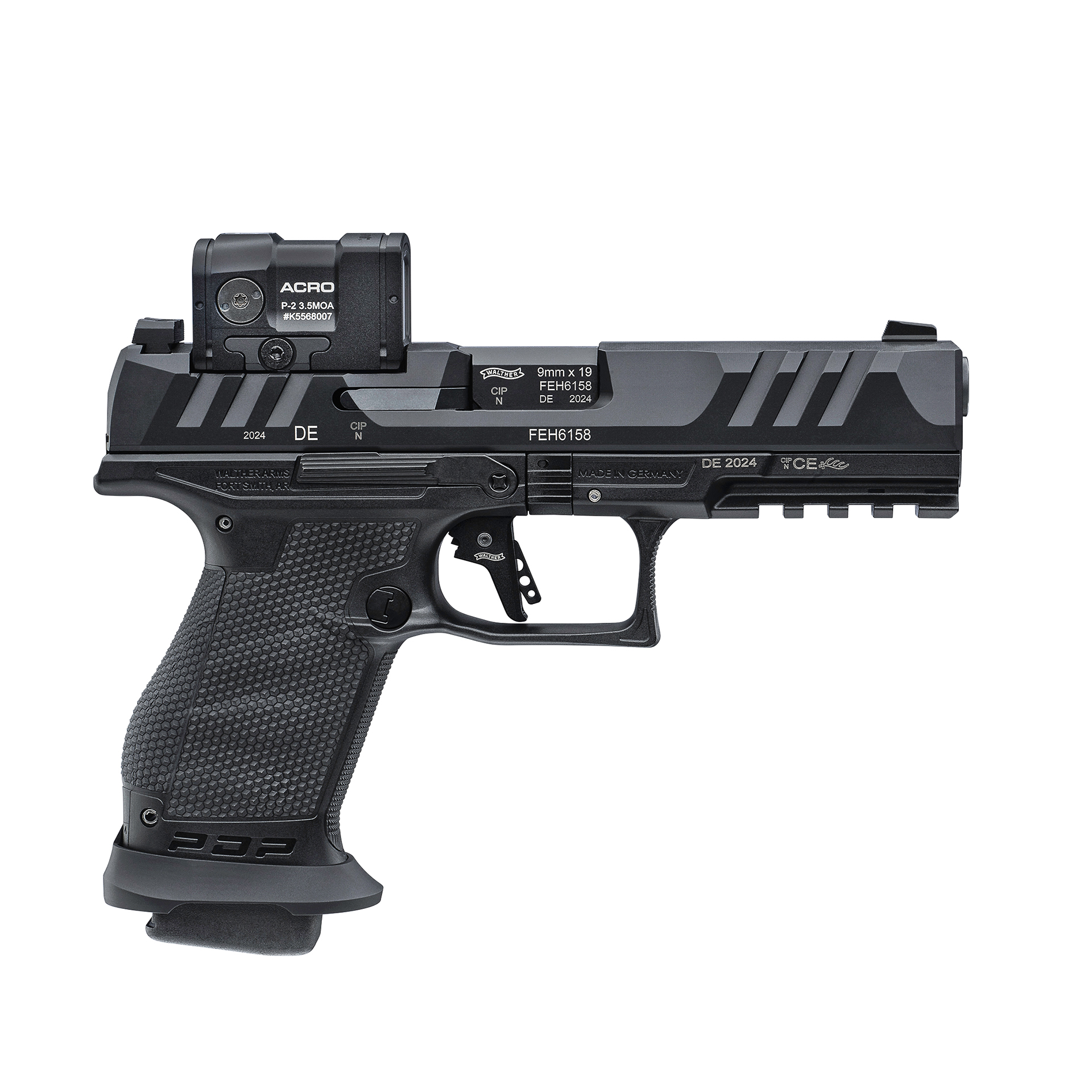 WALTHER PDP FS 4,5'' Professional Acro 3x18 Schuss