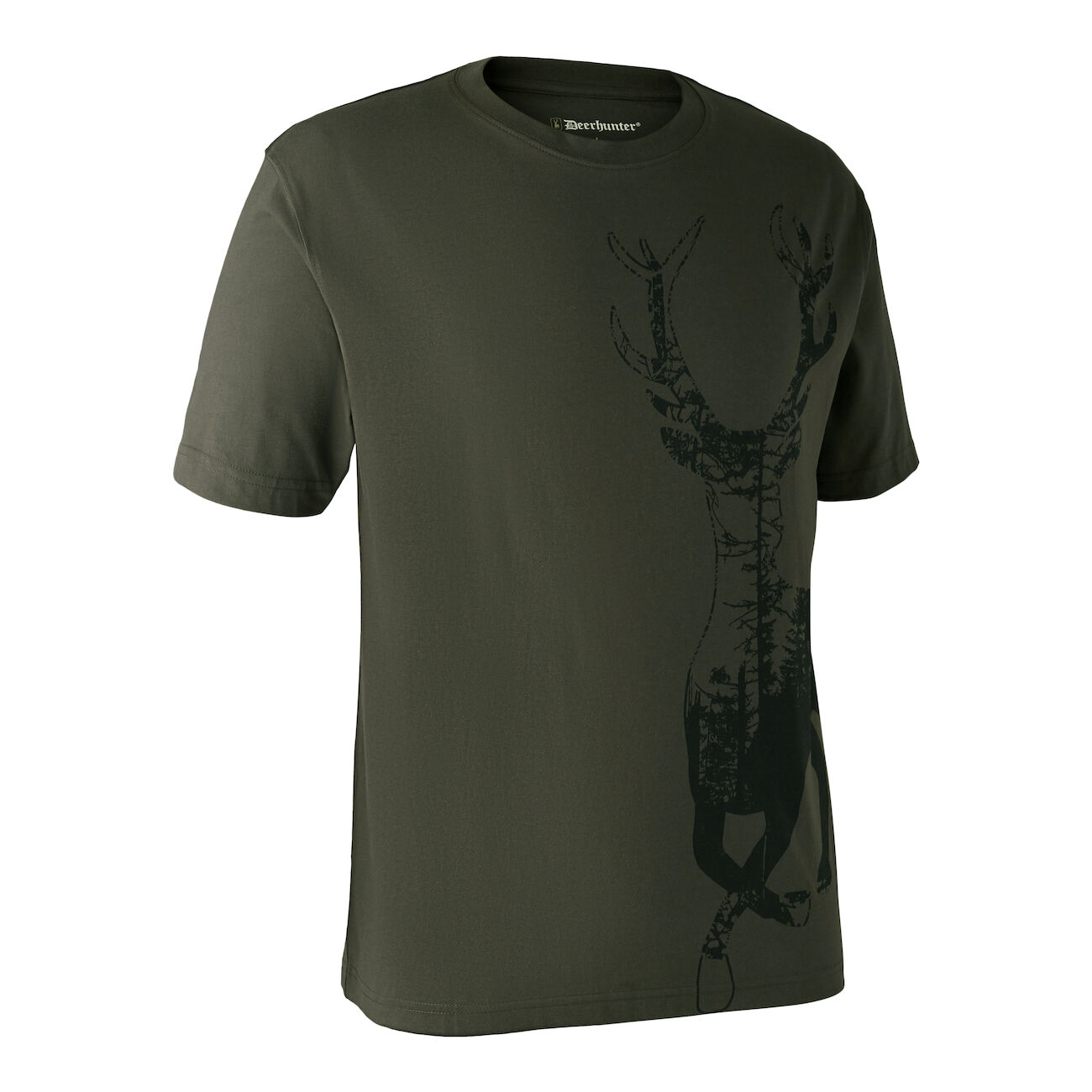 DEERHUNTER T-Shirt mit Hirsch