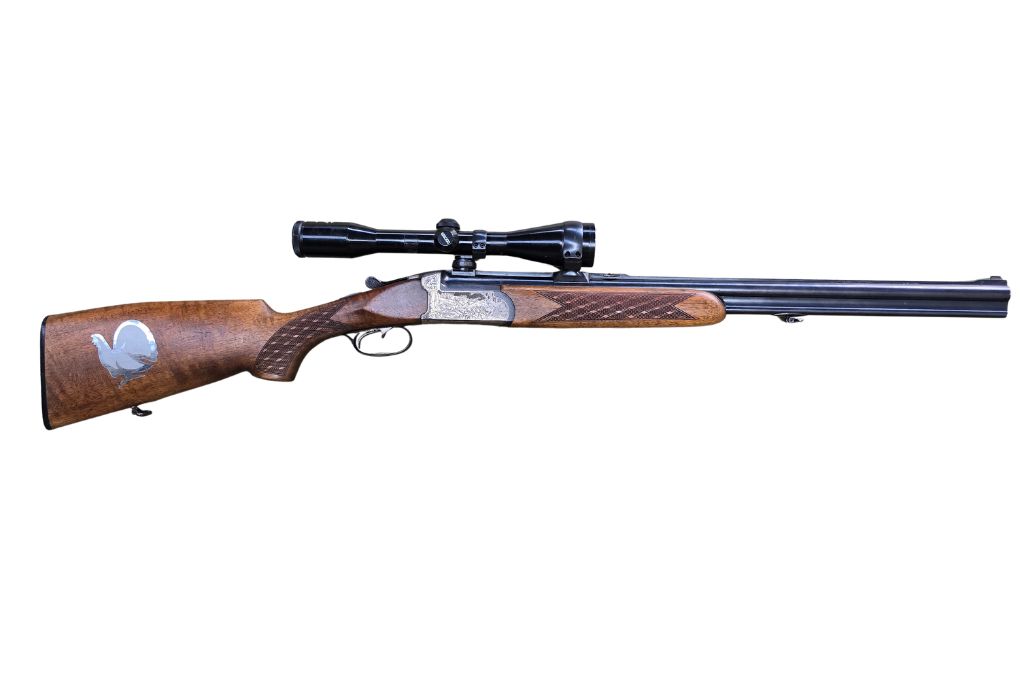 gebr. ZOLI Bockbüchsflinte Mod. Bavaria, mit SM montiertes DOCTOR OPTIK 6x42L Abs. 1, Zustand: Gebraucht, Kal. 16/70