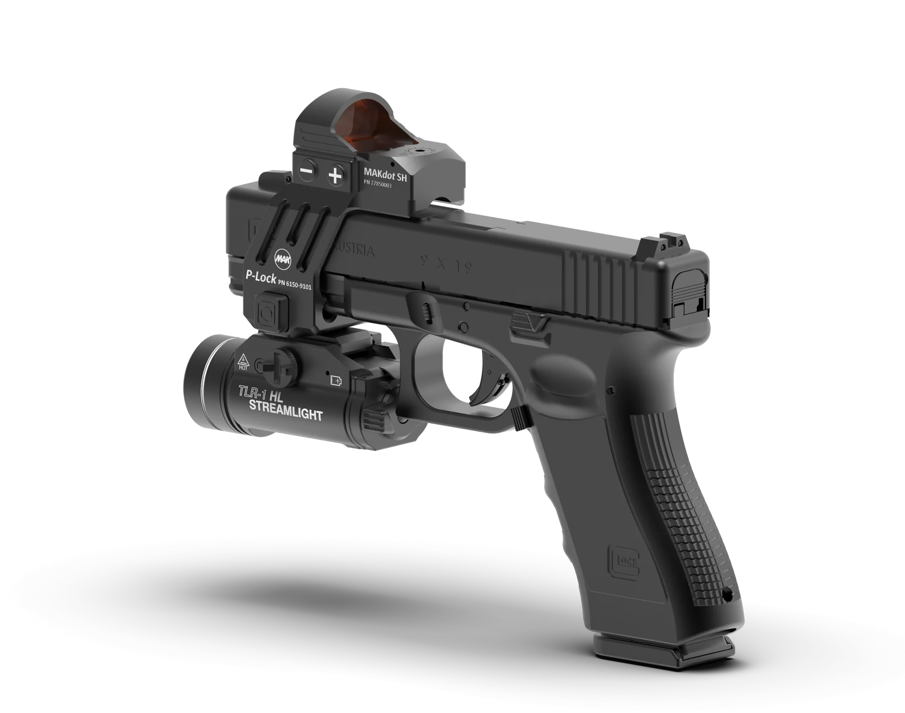 MAK P- Lok für Glock Gen. 4 MAK P- Lok für Glock Gen. 4