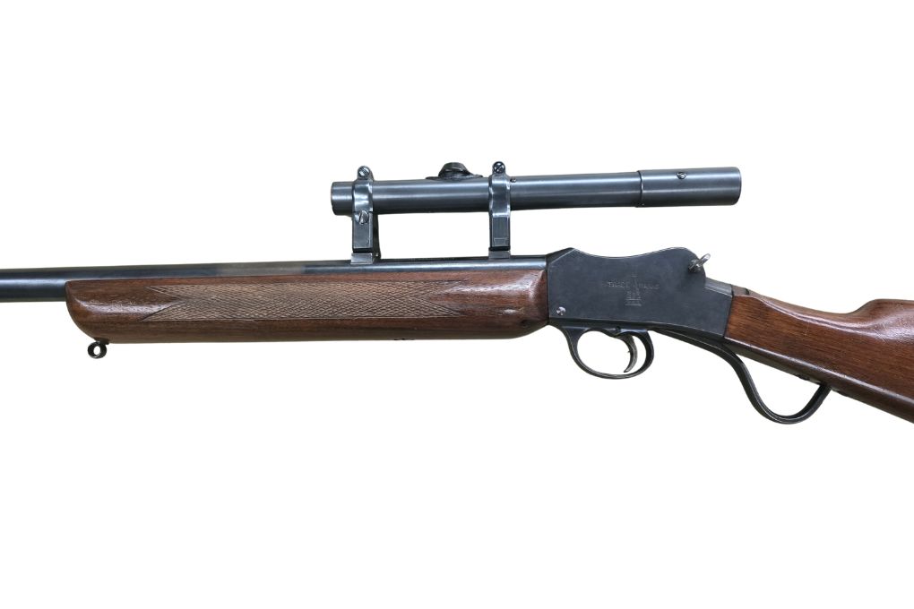 gebr. BSA Unterhebel-Einzellader mit montiertem ZEISS Zielklein, Abs. 7A, Rarität - Zustand: Gut