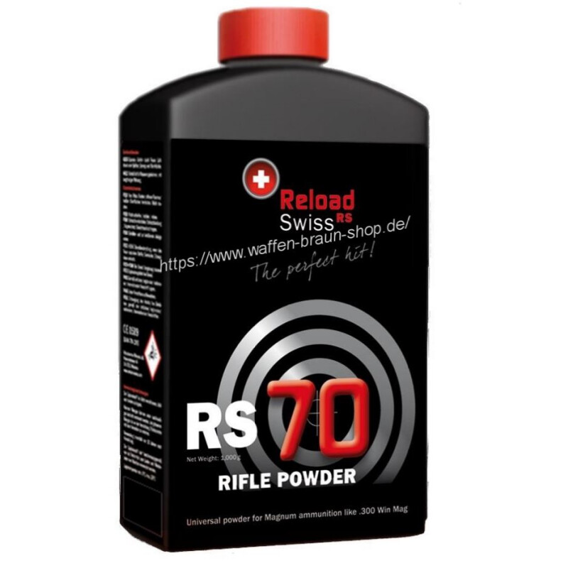 RELOAD SWISS RS 70 EI Treibladungspulver