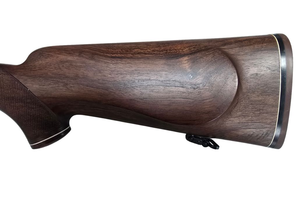 gebr. DUMOULIN 98er mit Gravur und mit SEM montiertem SWAROVSKI Habicht 1,5-6x42L Abs. 4, Zustand: Sehr gut