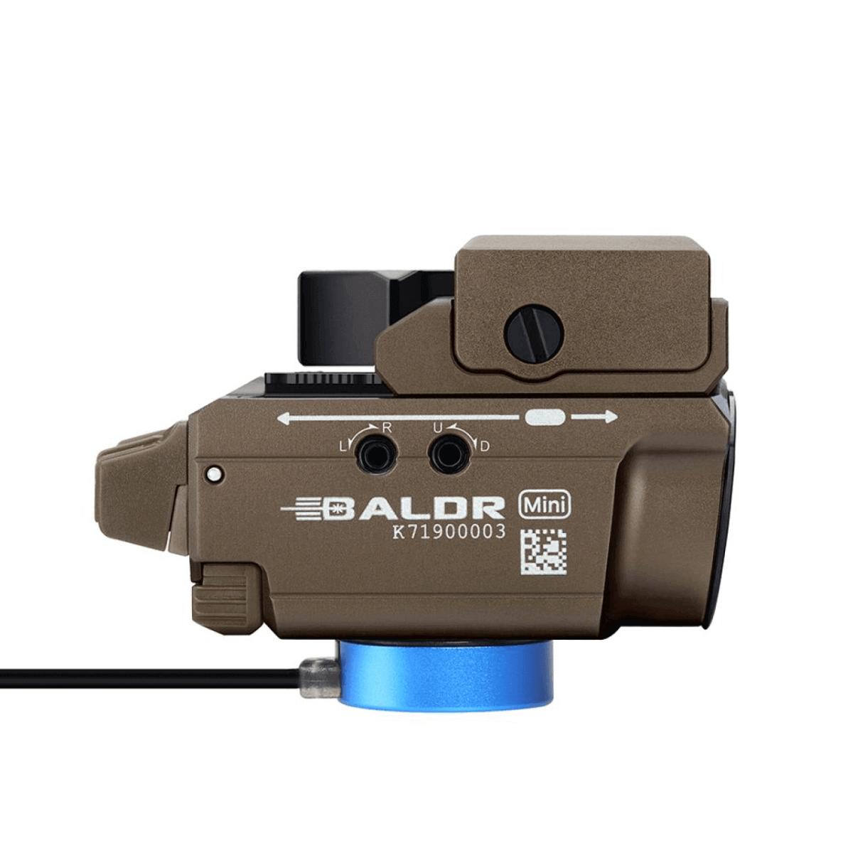 OLIGHT BALDR Mini Desert Tan 600 Lumen Waffenlicht Laser OLIGHT BALDR Mini Desert Tan 600 Lumen Waffenlicht Laser