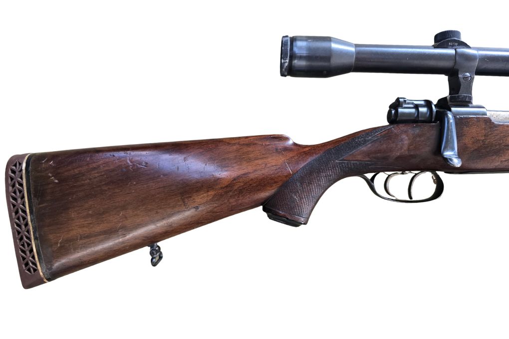 gebr. MAUSER 98 mit SEM montiertes NORIS 6x Abs.1, Zustand: stark gebraucht