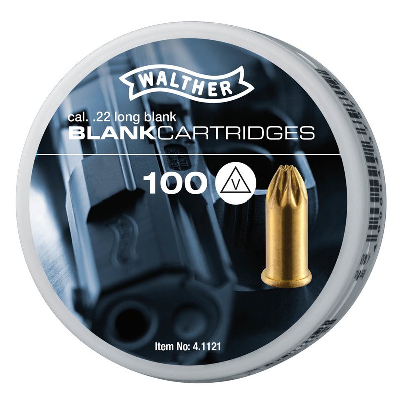 WALTHER Knallpatronen Kal. .22l 100er