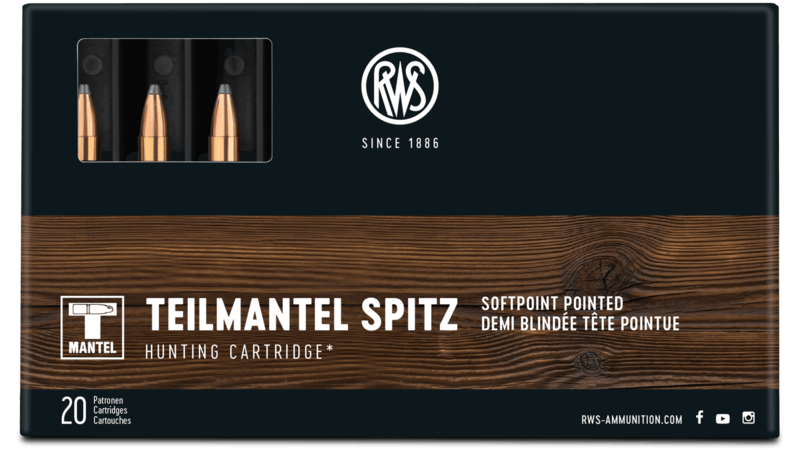 RWS 5,6x52 R Teilmantel S 4,6g/71gr RWS 5,6x52 R Teilmantel S 4,6g/71gr