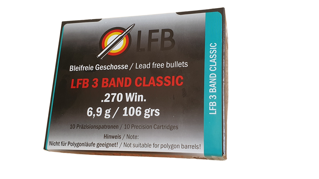  LFB .270 Win. 3 Band Classic 6,9g/106gr