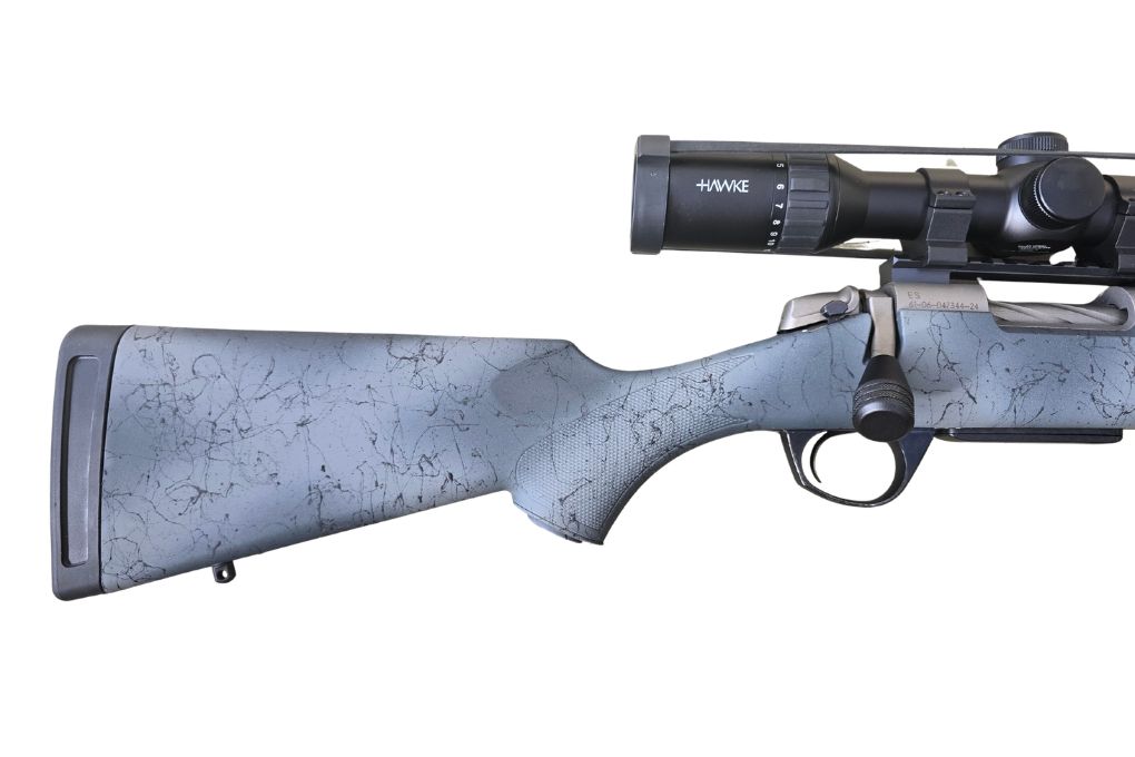 gebr. BERGARA B14 Extreme Hunter mit Fixmontage montieres HAWKE Endurance 3-12x56L Abs. LR-Dot, mit BGW Mündungsbremse und Magpul Zweibein, Zustand: Neuwertig, - NPR: € 2.337,00