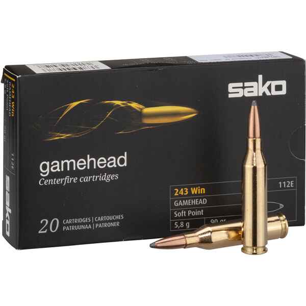 SAKO .243 Win. Gamehead 5,8g/90gr