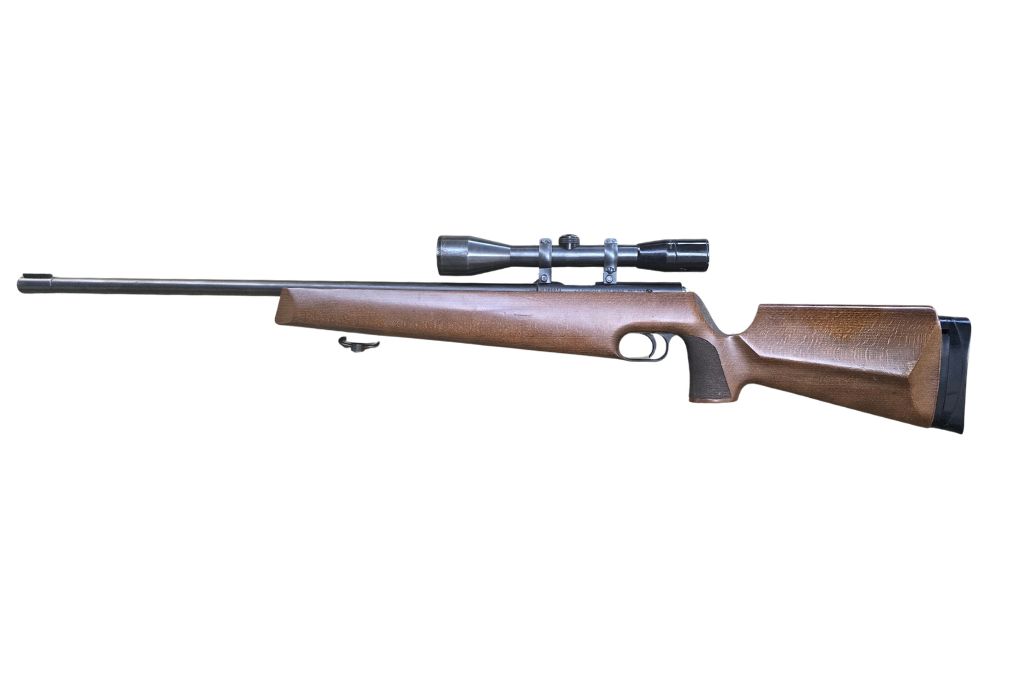gebr. ANSCHÜTZ KK-Match mit Fixmontage montiertes KAHLES Helia 6x42S2 Abs. 6, Zustand: Gut