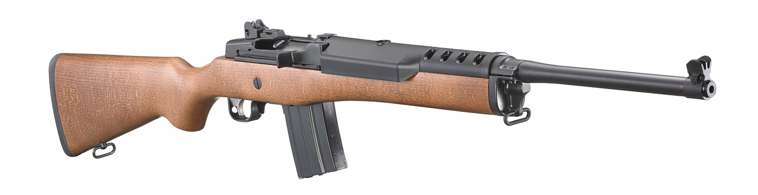 RUGER Mini-14 Ranch Blued Hardwood LL47cm .223 Rem.