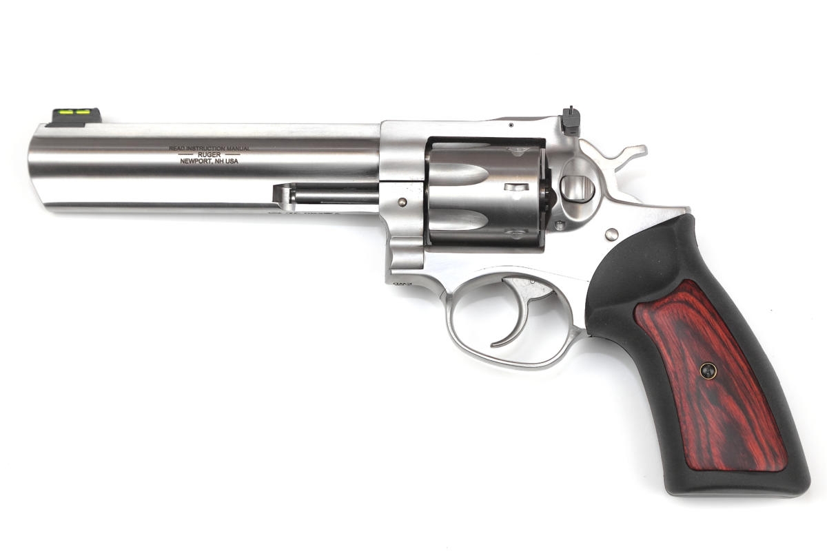RUGER Revolver GP 100 LL6" stainless satin .357 Mag.