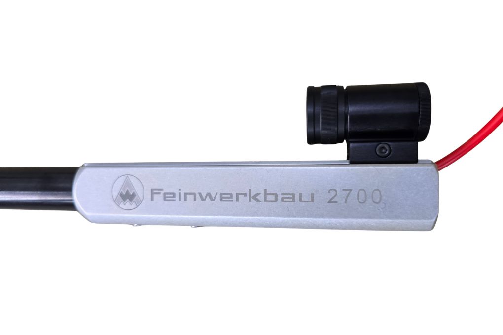 gebr. FEINWERKBAU Mod. 2700 mit Diopter und Handstütze, Zustand: Sehr gut
