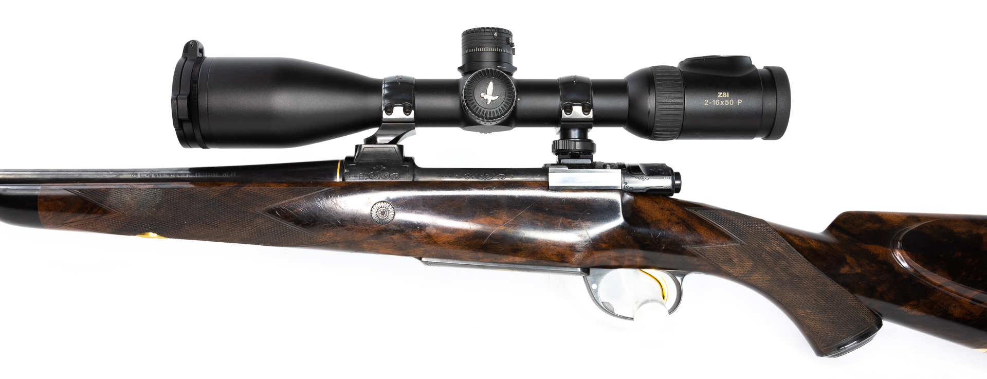 gebr. BOROVNIK Repetierer Mod. 98 Luxus M14x1 mit mont. SWAROVSKI Z8i 2-16x50L Abs. 4A-I mit BTF gebr. BOROVNIK Repetierer Mod. 98 Luxus M14x1 mit mont. SWAROVSKI Z8i 2-16x50L Abs. 4A-I mit BTF