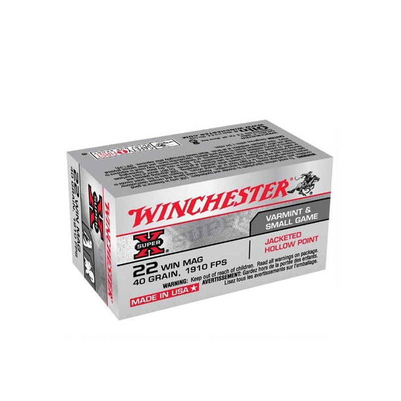 WINCHESTER .22 WMR Super-X 2,59g/40gr