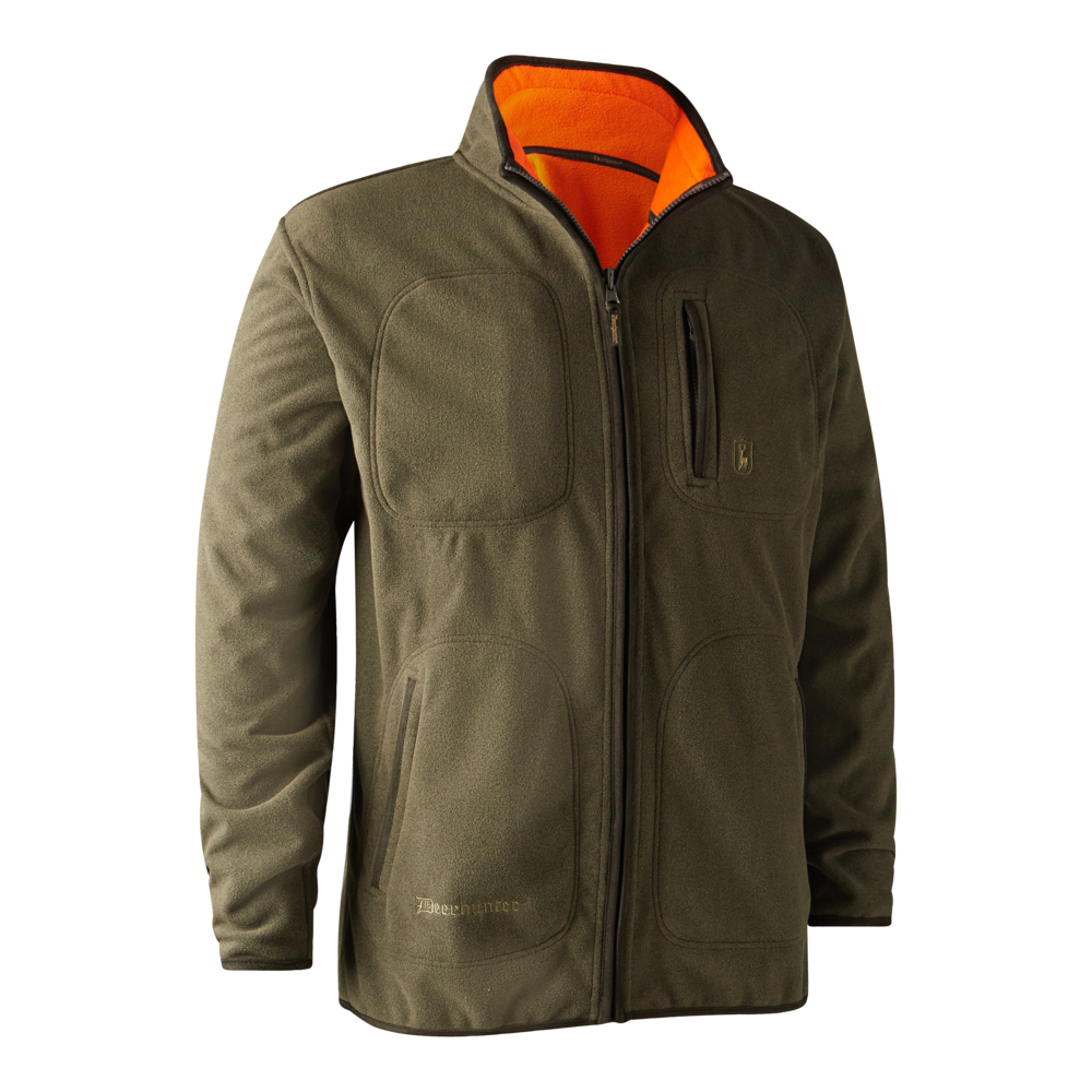 DEERHUNTER Gamekeeper Bonded Fleece Jacket - reversible DEERHUNTER Gamekeeper Bonded Fleece Jacket - reversible
