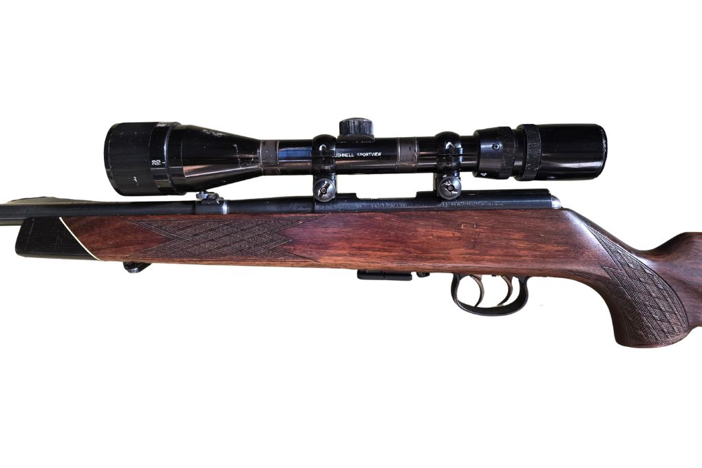 gebr. ANSCHÜTZ Mod. 1516ST mit mont. Bushnell 4-12x40L Abs. Plex, Zustand: Gebraucht