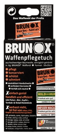 BRUNOX Waffenpflegetuch-Box