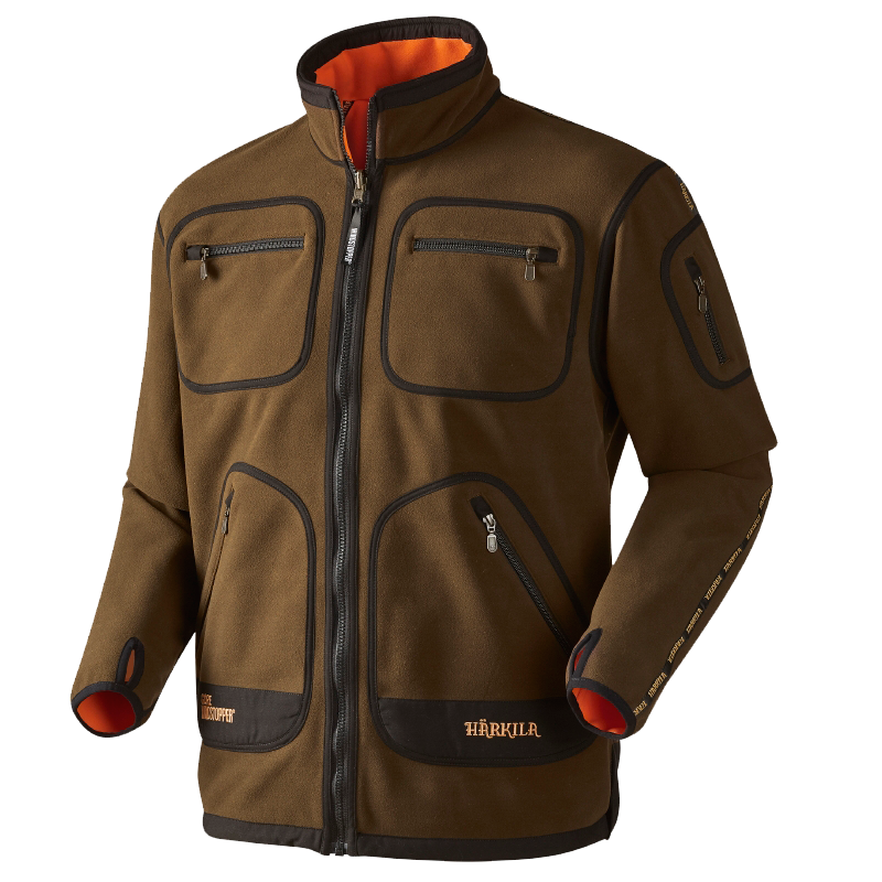 HÄRKILA Kamko Fleecejacke hunting green/orange HÄRKILA Kamko Fleecejacke hunting green/orange