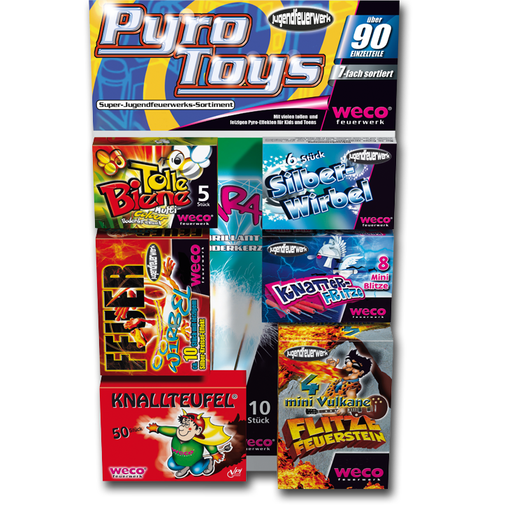 WECO Pyro Toys 93 Eizelteile