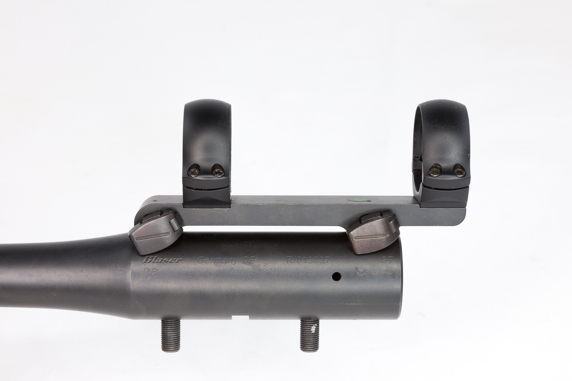 gebr. BLASER R8 Wechsellauf mit orig. Blaser Sattelmontage gebr. BLASER R8 Wechsellauf mit orig. Blaser Sattelmontage