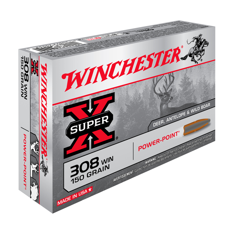 WINCHESTER .308 Win. PP 9,72g/150gr  