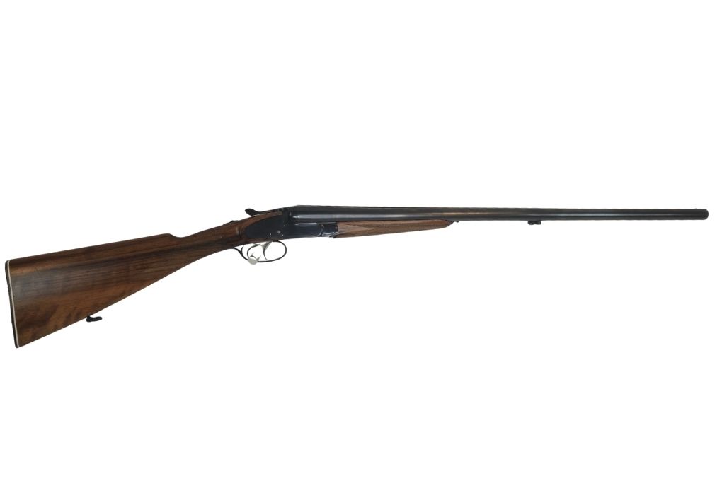 gebr. BRÜNNZER CZ Doppelflinte mit langen Seitenplatten, Ejektro und Doppelabzug, Fixchoke, Zustand: Sehr gut