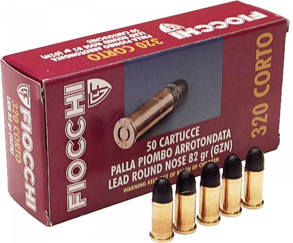 FIOCCHI .320 Short CORTO 82 BLEI 5,31g/82gr